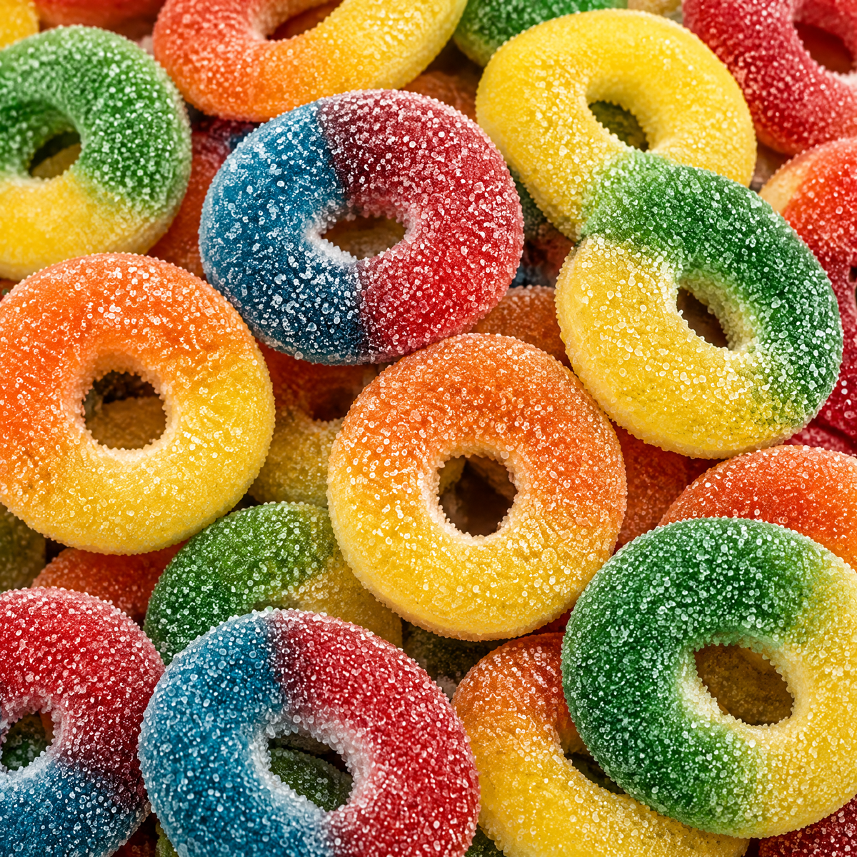 Anneaux Multicolores — Fini
