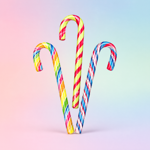 Candy Canes — Multicolor
