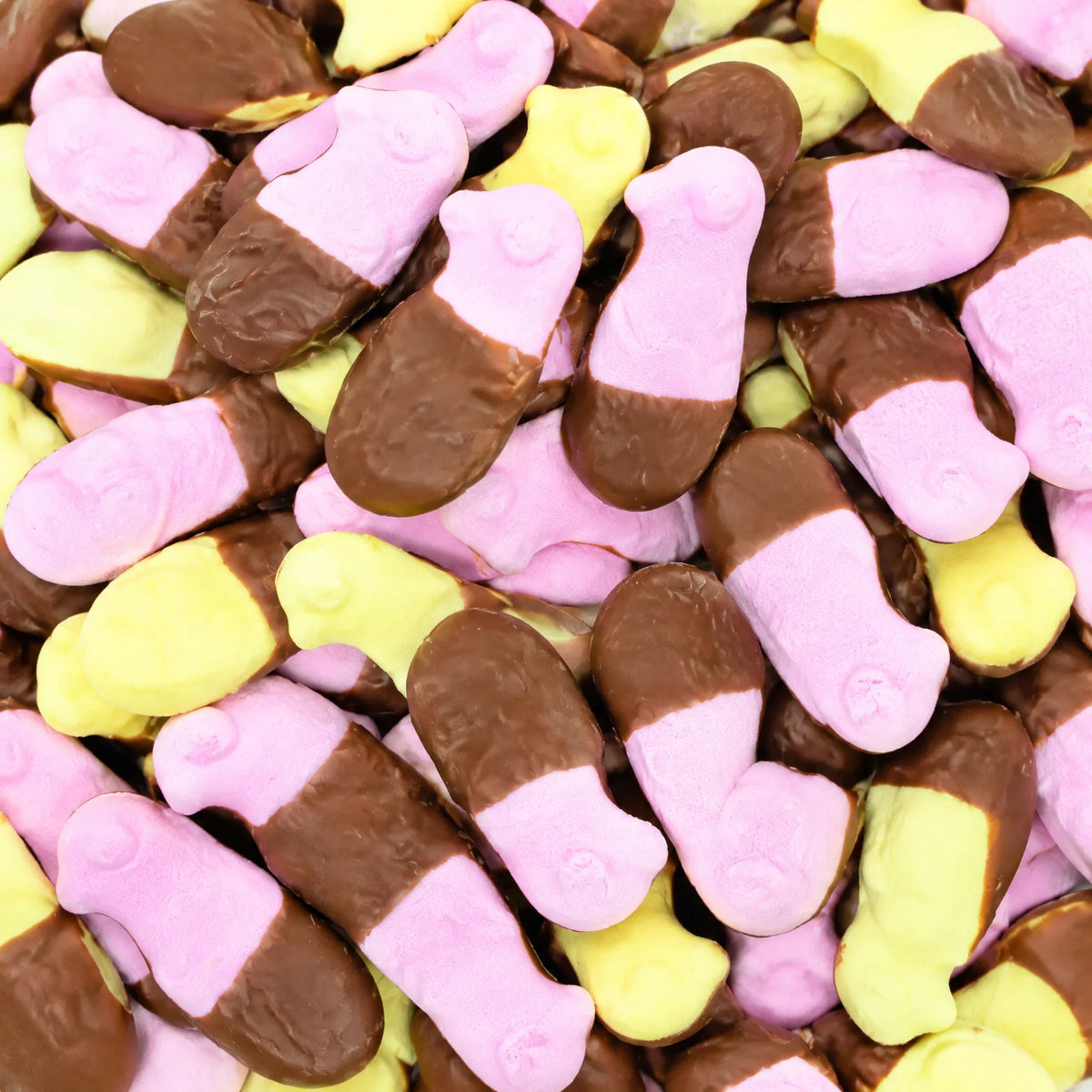 Guimauves Mi-Enrobées de Chocolat Lait Spécial Pâques