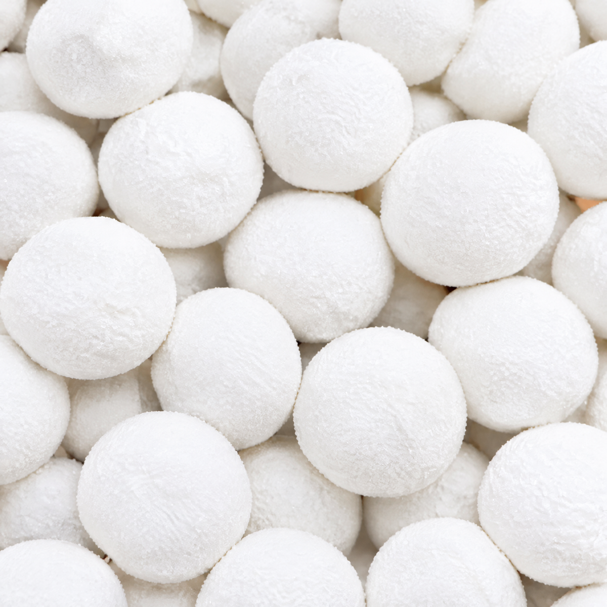 Marshmallows Balles de golf blanche — Bulgari