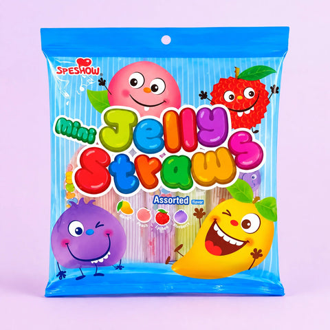 Mini Jelly Straws Assorted Fruits