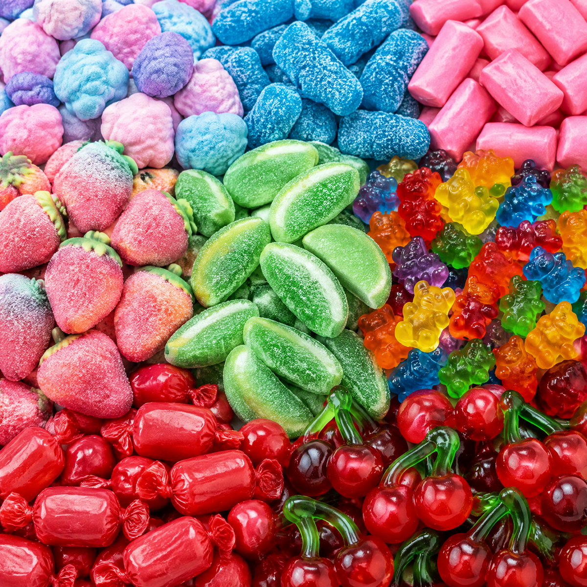 Mix Fruité Arc-en-ciel