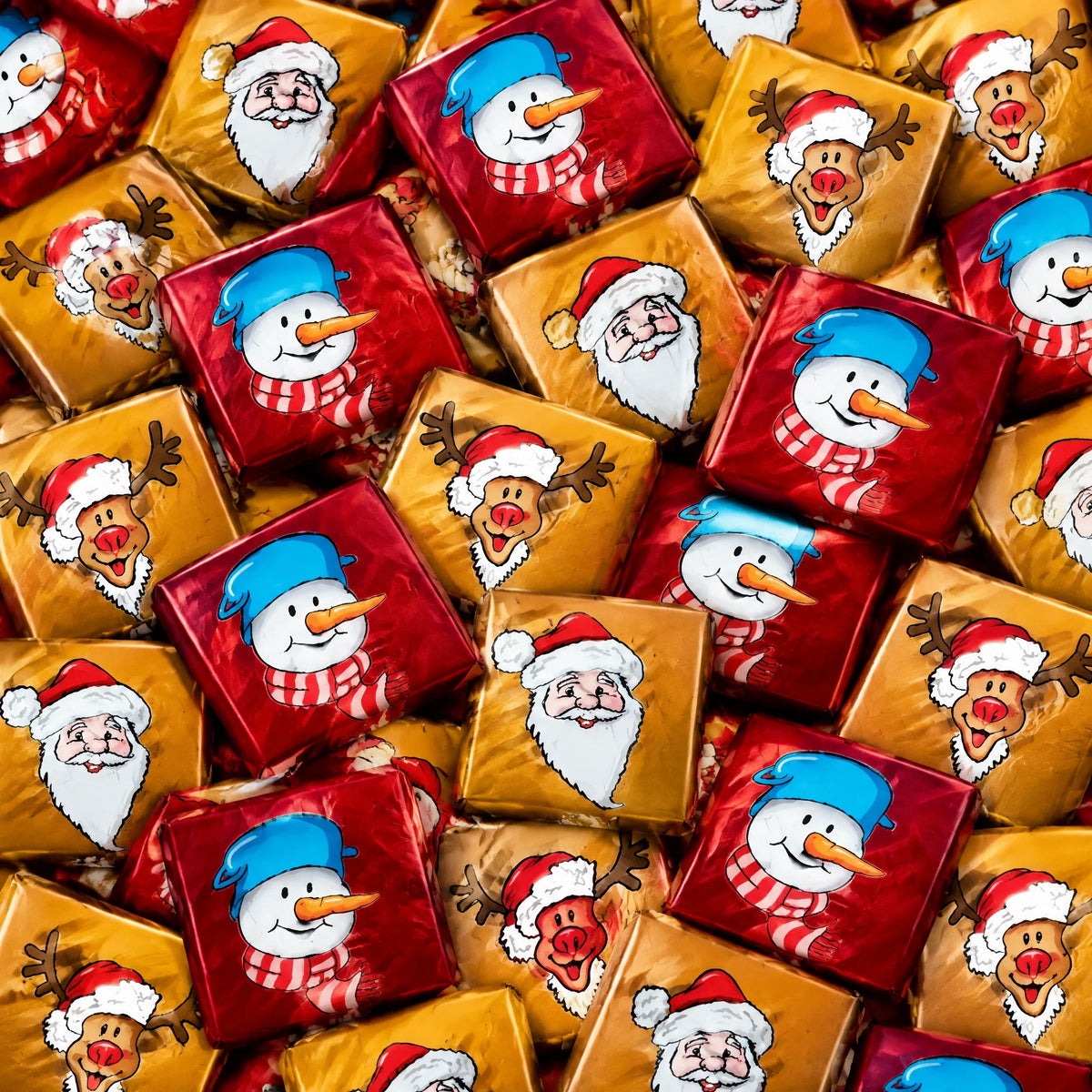 Napolitains Pères Noël et Rennes — Riegelen