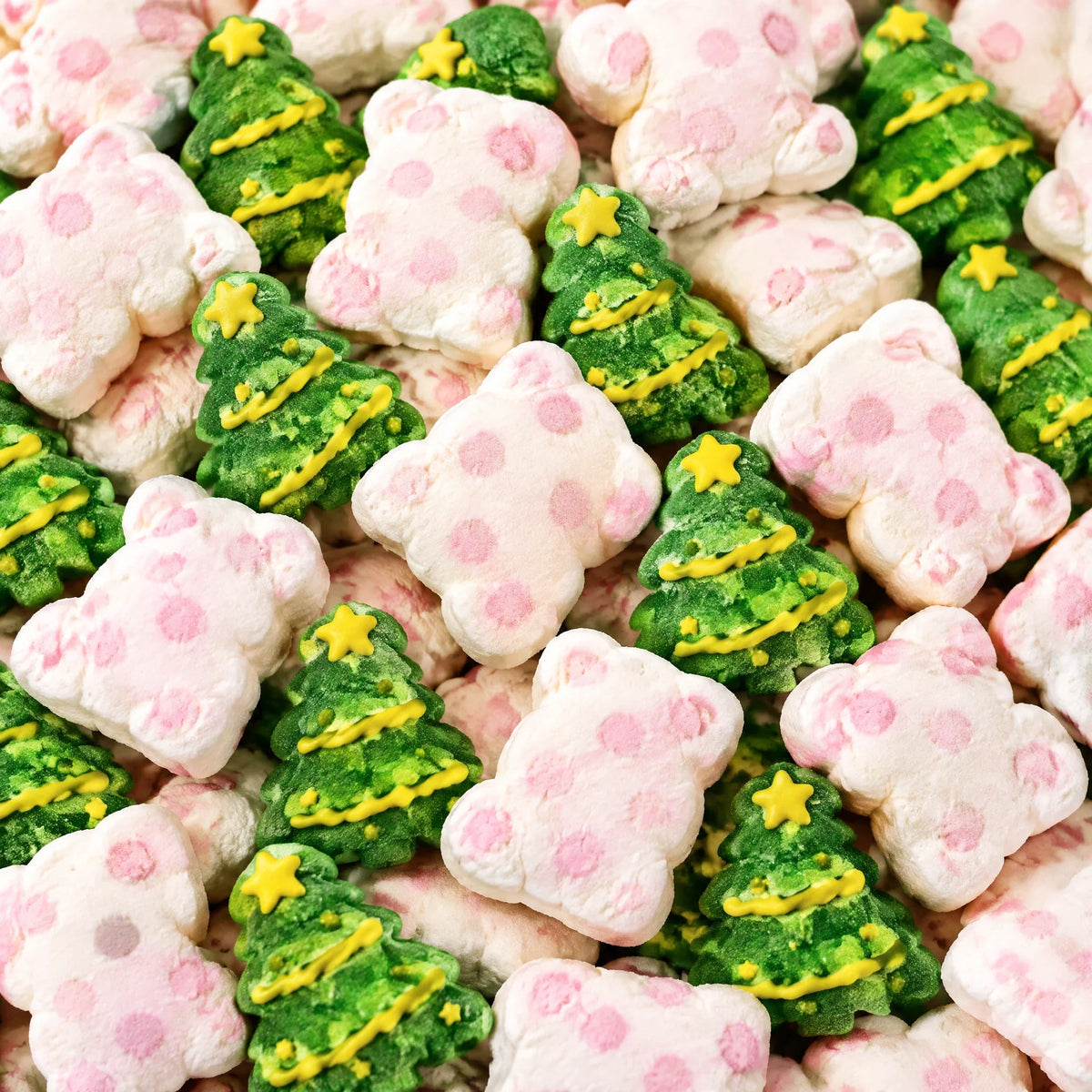 Sachet Oursons Chamallows Sapins