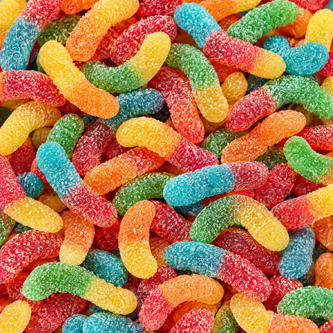 Sour Glowworms — Trolli