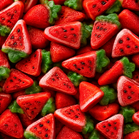 Tranches Fraise Regaliz — Bonbons à éplucher — Vidal